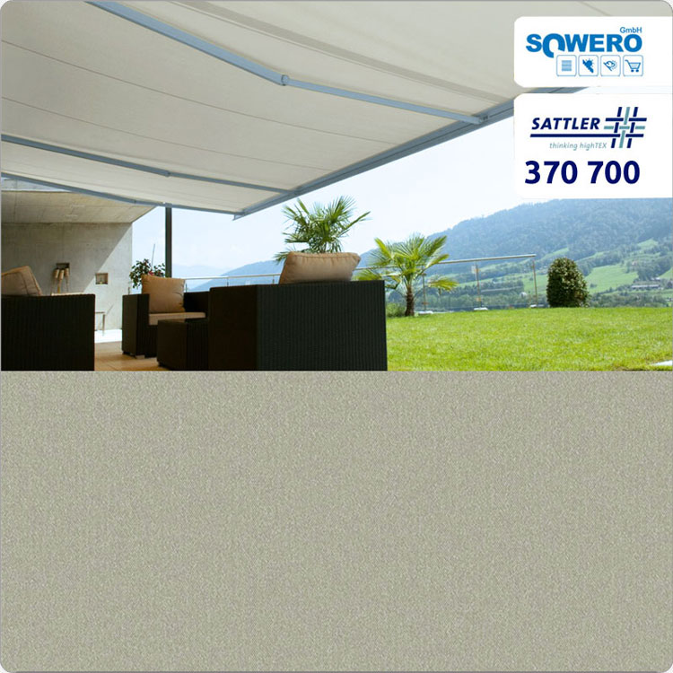 Sattler Solids 370XL 370700 Polyester Markisenstoff