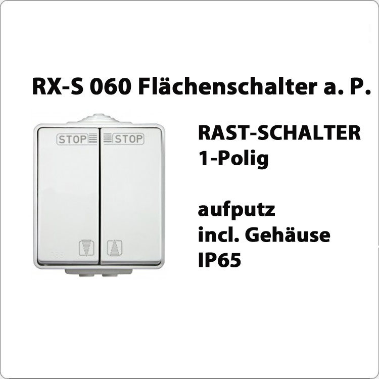 Flächenschalter CX-060 IP65 a.P.