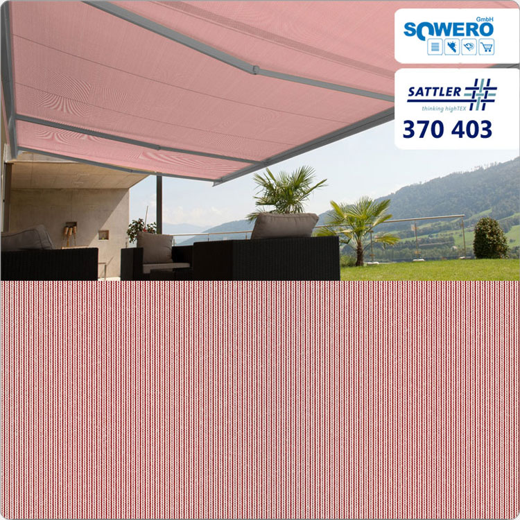 Sattler Solids 370XL 370403 Polyester Markisenstoff