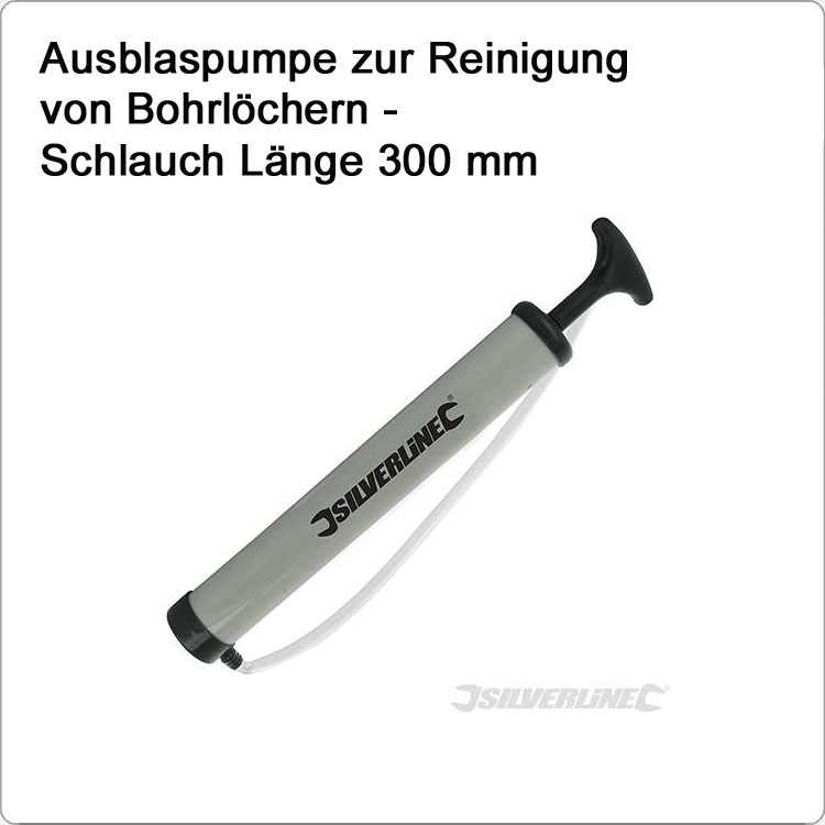 Ausblaspumpe für Bohrloch - 300 mm