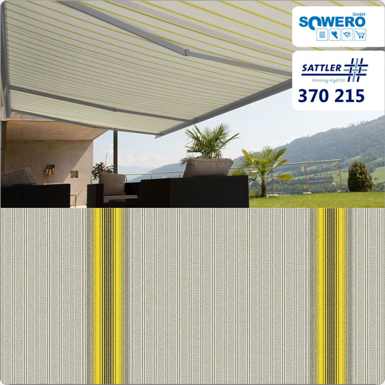 Sattler Solids 370XL 370215 Polyester Markisenstoff