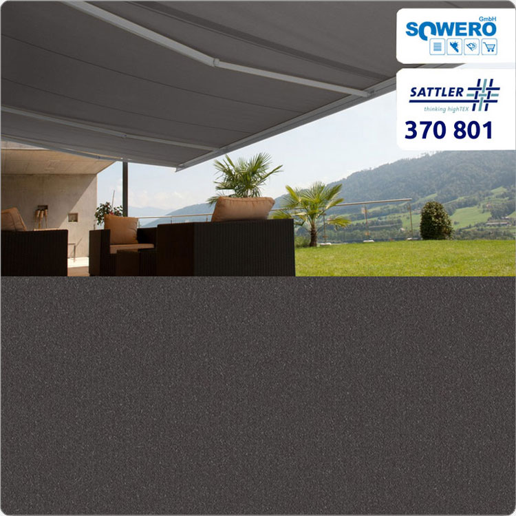 Sattler Solids 370XL 370801 Polyester Markisenstoff