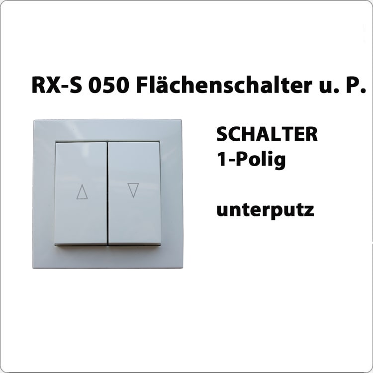 Flächenschalter RX-S 050 u.P .