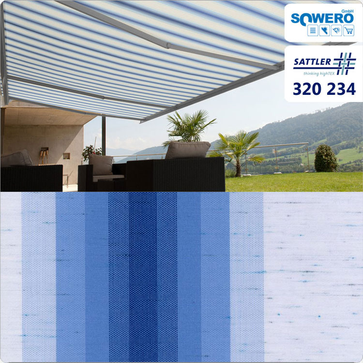 Sattler elements 320234 Poly-Acryl Markisenstoff