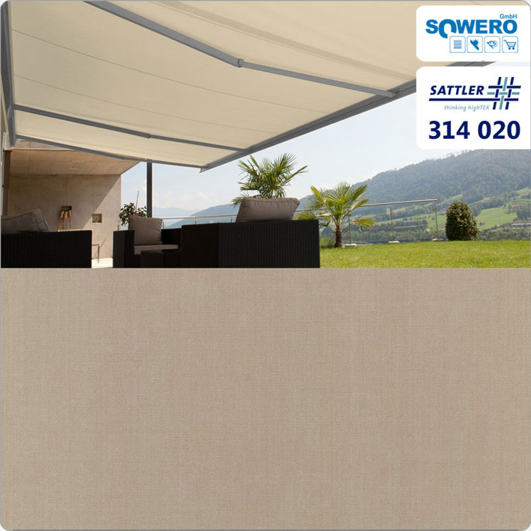 Sattler elements 314020 Poly-Acryl Markisenstoff