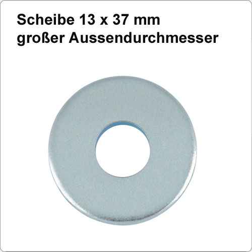 Unterlegscheibe 13x37x3 StVz