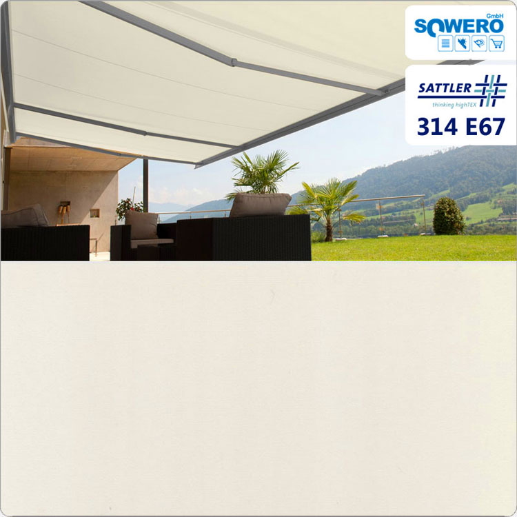 Sattler elements 314E67 Poly-Acryl Markisenstoff