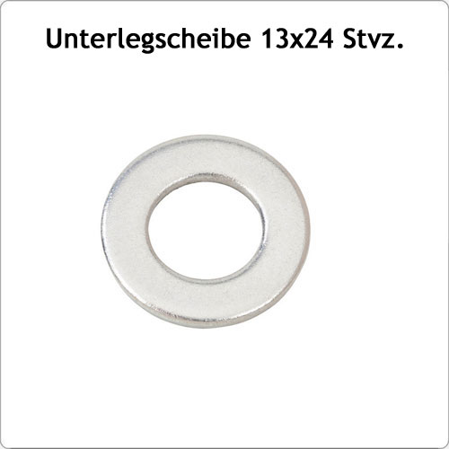 Unterlegscheibe U 13 x 24 - Stahl 140 HV vz
