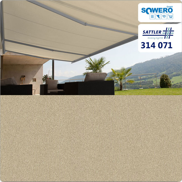 Sattler elements 314071 Poly-Acryl Markisenstoff