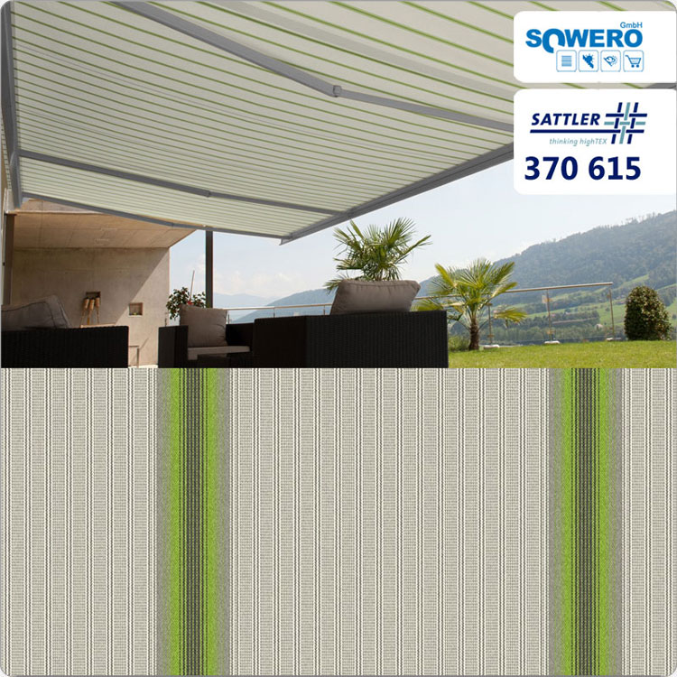 Sattler Solids 370XL 370615 Polyester Markisenstoff