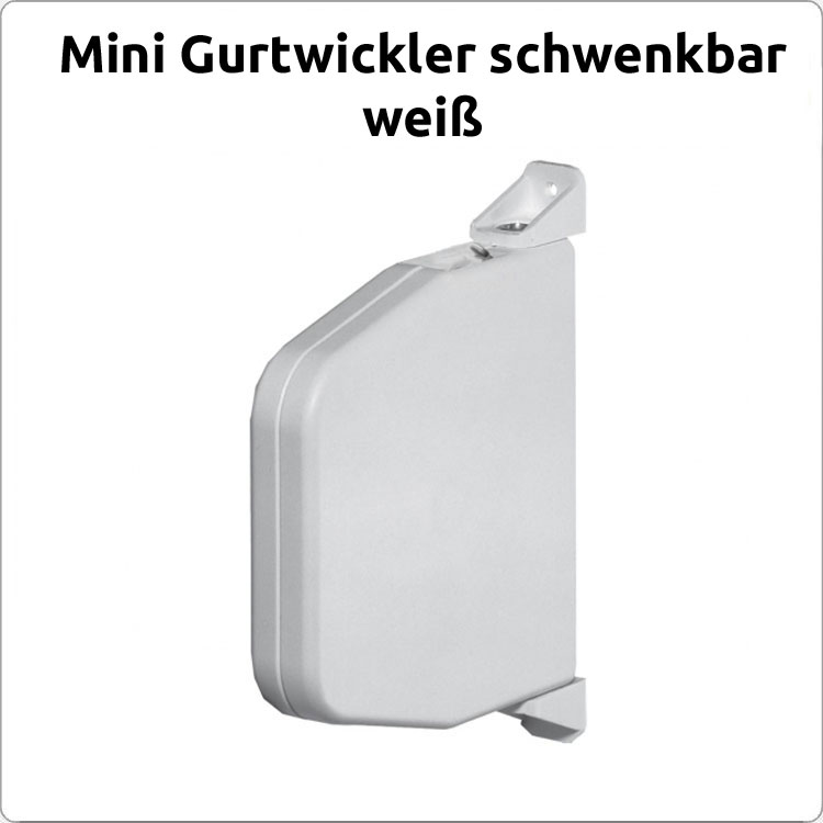 Gurtwickler schwenkbar weiß - Aalbach