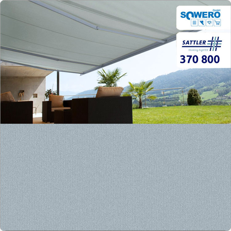 Sattler Solids 370XL 370800 Polyester Markisenstoff