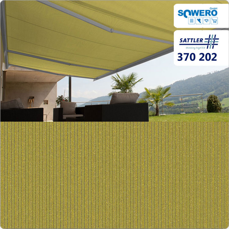 Sattler Solids 370XL 370202 Polyester Markisenstoff