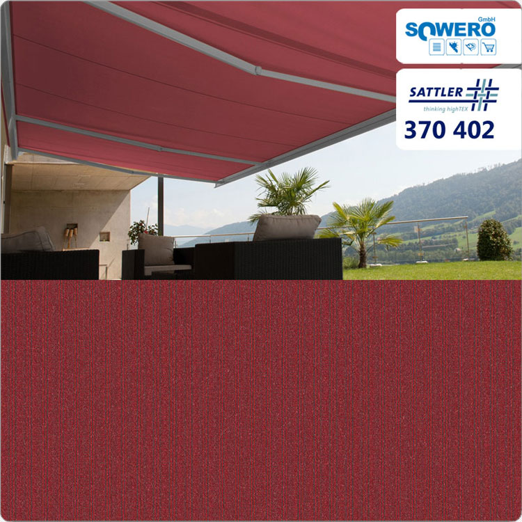 Sattler Solids 370XL 370402 Polyester Markisenstoff