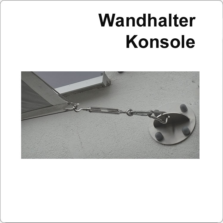 Wandhalter Edelstahl 135mm