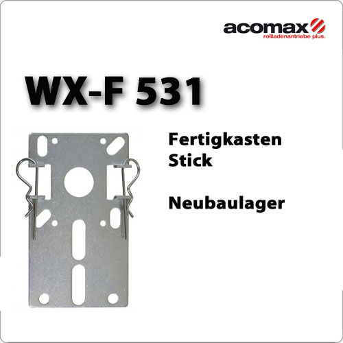 WX-F 531 Neubaukastenlager
