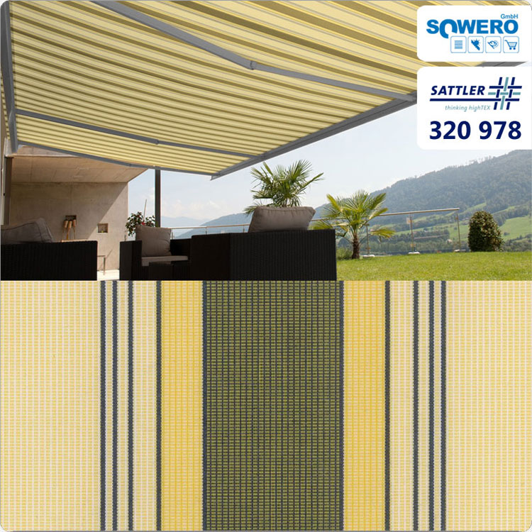 Sattler elements 320978 Poly-Acryl Markisenstoff