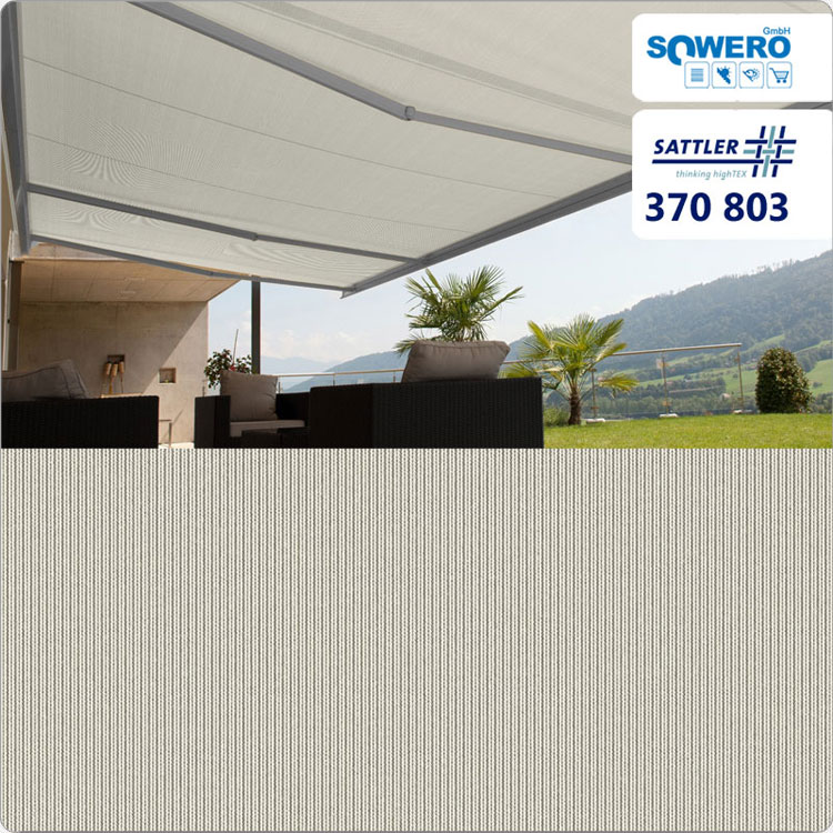 Sattler Solids 370XL 370803 Polyester Markisenstoff