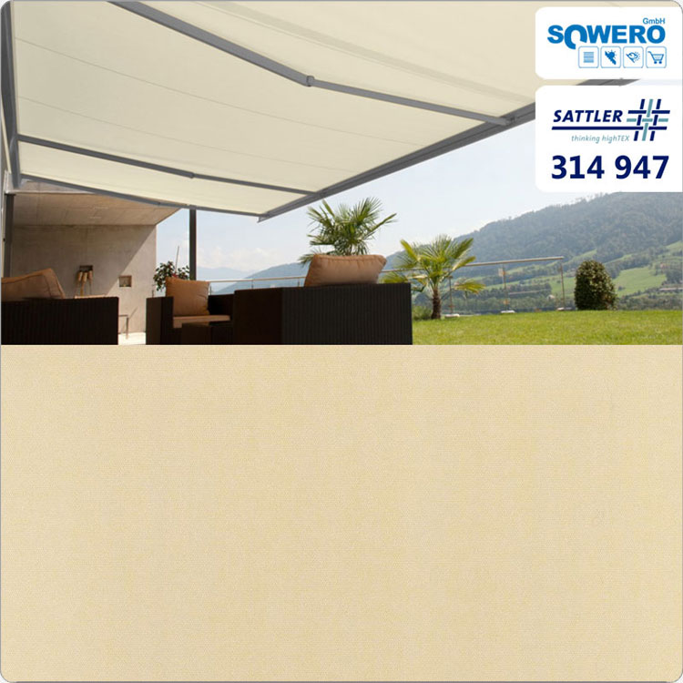 Sattler elements 314947 Poly-Acryl Markisenstoff