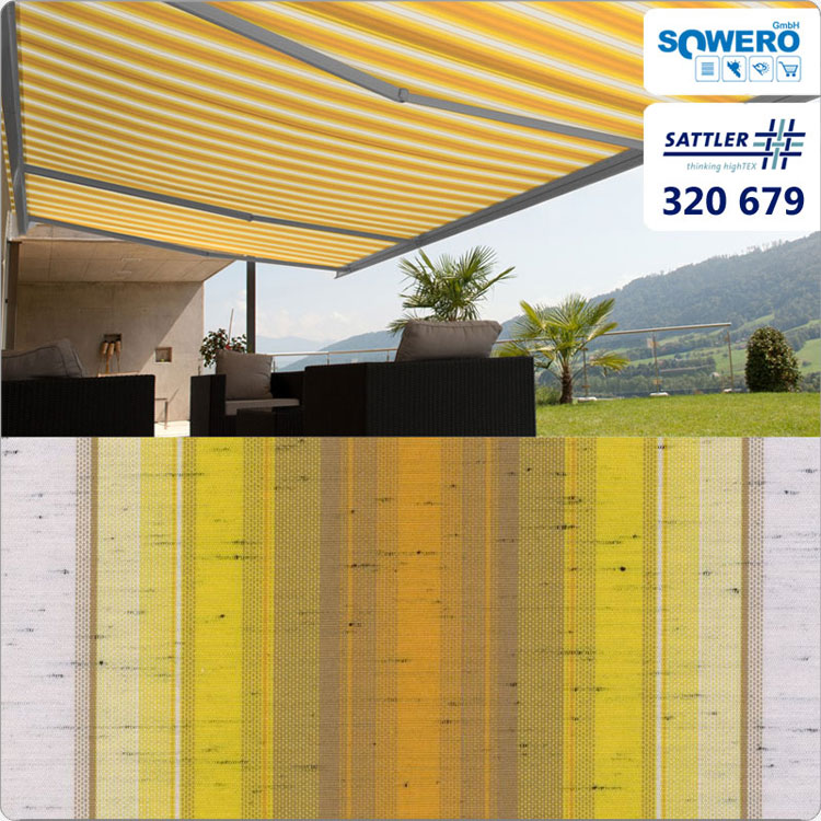 Sattler elements 320679 Poly-Acryl Markisenstoff